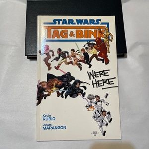 STAR WARS TAG & BINK WERE HERE